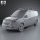 Opel Combo D Panel Van L2H1 2012 3d model