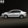 Peugeot 408 2012 3d model