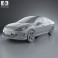 Peugeot 408 2012 3d model