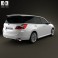 Subaru Exiga 2008 3d model