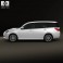 Subaru Exiga 2008 3d model