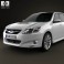 Subaru Exiga 2008 3d model