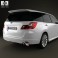 Subaru Exiga 2008 3d model