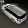 Subaru Exiga 2008 3d model