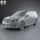Subaru Exiga 2008 3d model