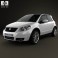 Suzuki (Maruti) SX4 hatchback 2012 3d model