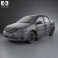 Toyota Etios 2012 3d model