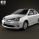 Toyota Etios 2012 3d model