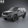 Toyota Land Cruiser Prado (120) 5-door 2009 3d model