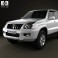 Toyota Land Cruiser Prado (120) 5-door 2009 3d model