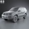 Toyota Land Cruiser Prado (120) 5-door 2009 3d model