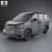 Toyota Noah (Voxy) 2010 3d model
