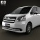 Toyota Noah (Voxy) 2010 3d model