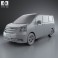 Toyota Noah (Voxy) 2010 3d model