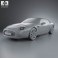 Aston Martin DB7 GT Zagato 2002 3d model