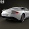 Aston Martin Vanquish 2012 3d model