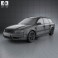 Audi A6 avant (C5) 2001 3d model