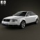Audi A6 saloon (C5) 2001 3d model