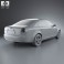Audi A6 saloon (C5) 2001 3d model