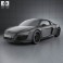 Audi R8 Coupe 2013 3d model