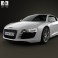 Audi R8 Coupe 2013 3d model