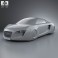 Audi RSQ 2004 3d model