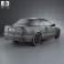 BMW 3 Series convertible (E46) 2004 3d model