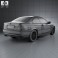 BMW 3 Series coupe (E46) 2004 3d model