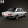 BMW 5 Series sedan (E12) 1978 3d model