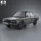 BMW 5 Series sedan (E12) 1978 3d model
