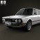 BMW 5 Series sedan (E12) 1978 3d model
