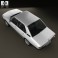 BMW 5 Series sedan (E12) 1978 3d model
