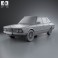 BMW 5 Series sedan (E12) 1978 3d model