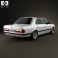 BMW 5 Series sedan (E28) 1987 3d model