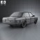 BMW 5 Series sedan (E28) 1987 3d model
