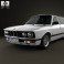 BMW 5 Series sedan (E28) 1987 3d model
