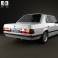 BMW 5 Series sedan (E28) 1987 3d model