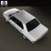 BMW 5 Series sedan (E28) 1987 3d model