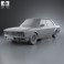 BMW 5 Series sedan (E28) 1987 3d model