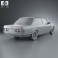 BMW 5 Series sedan (E28) 1987 3d model