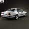BMW 7 Series (E32) 1992 3d model