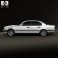 BMW 7 Series (E32) 1992 3d model