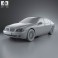 BMW 7 Series (E65) 2008 3d model