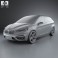 BMW Active Tourer 2012 3d model