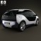 BMW i3 concept 2012 3d model