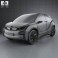 BMW i3 concept 2012 3d model