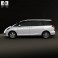 BYD M6 2012 3d model