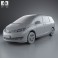BYD M6 2012 3d model
