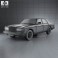 Bentley Mulsanne 1980 3d model
