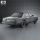 Bentley Mulsanne 1980 3d model